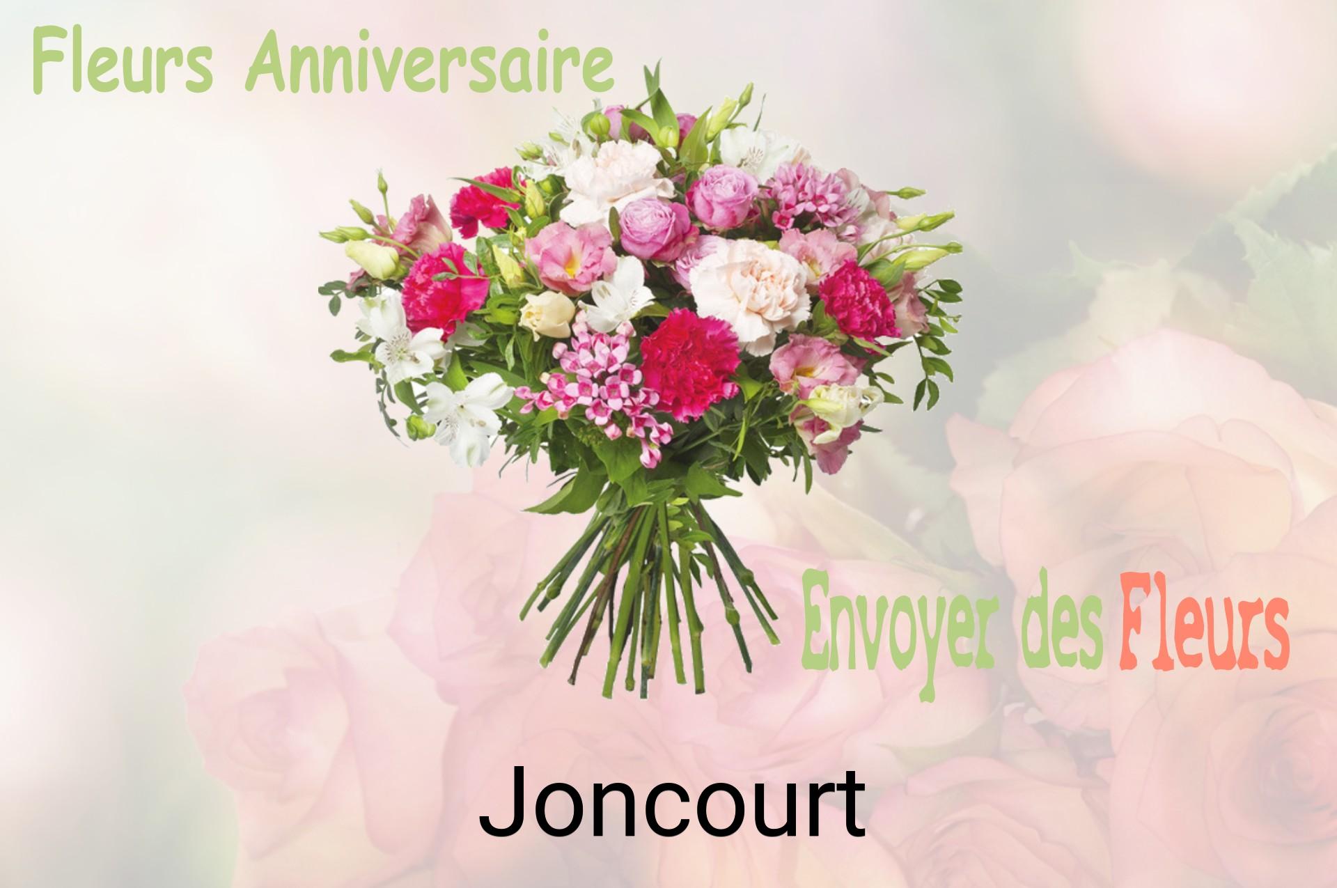 Bouquet de fleurs d’anniversaire livré à Joncourt