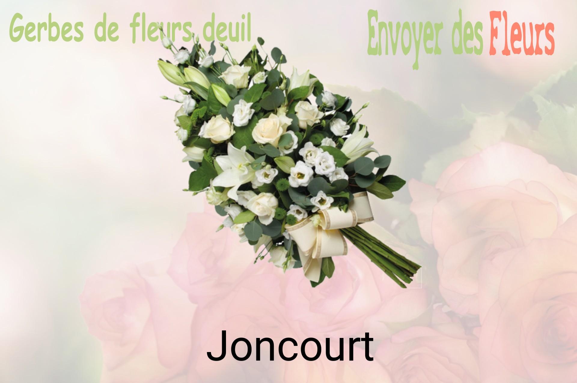 Gerbe de fleurs de deuil livrée à Joncourt